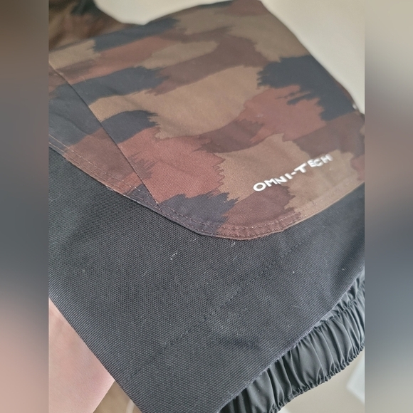 Columbia Snow Pants Omnitech Size S Brown Camouflage #702 - Picture 10 of 16